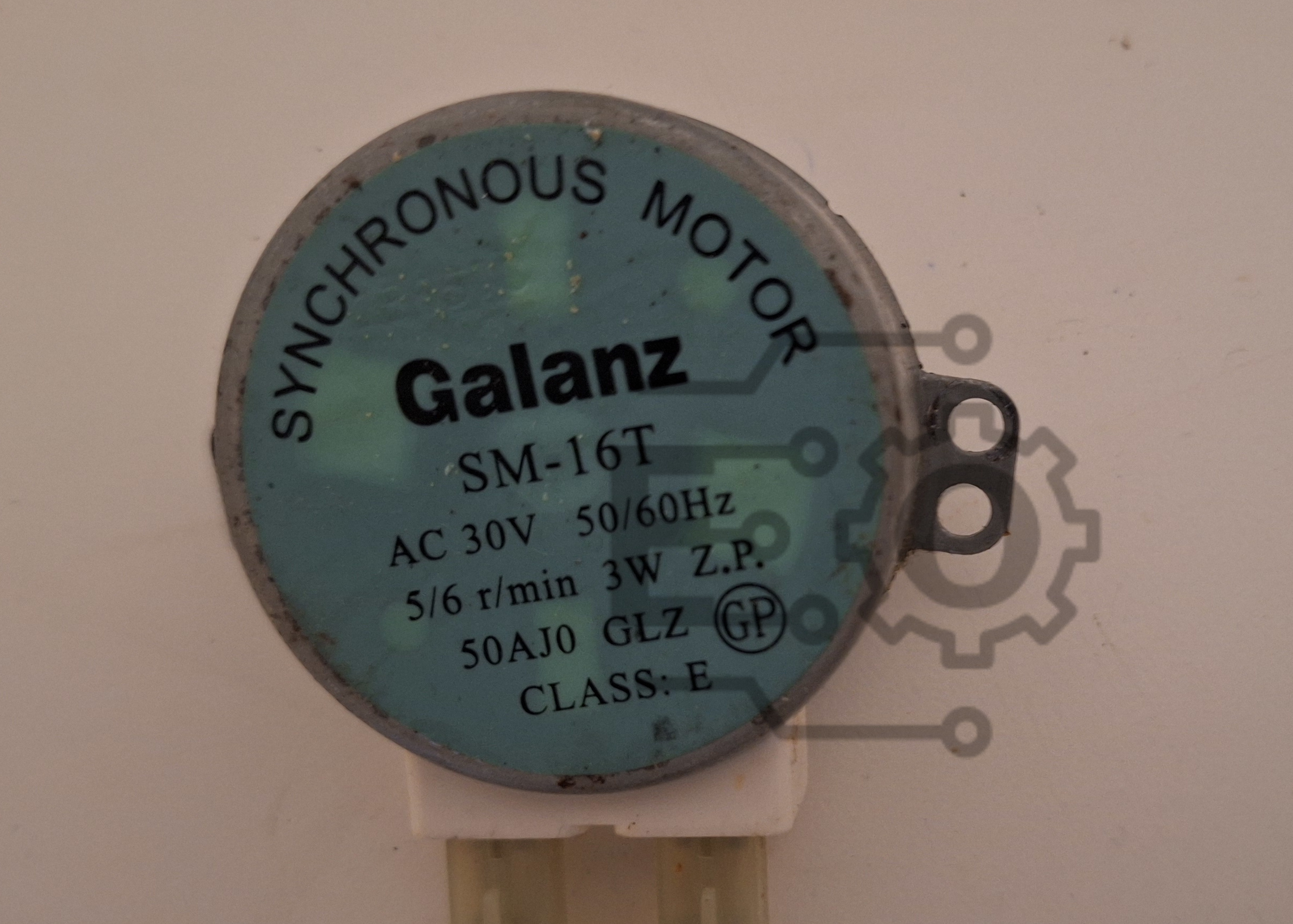 En Electronica Orense disponemos de un motor sincrono de la marca galanz modelo sm-16t